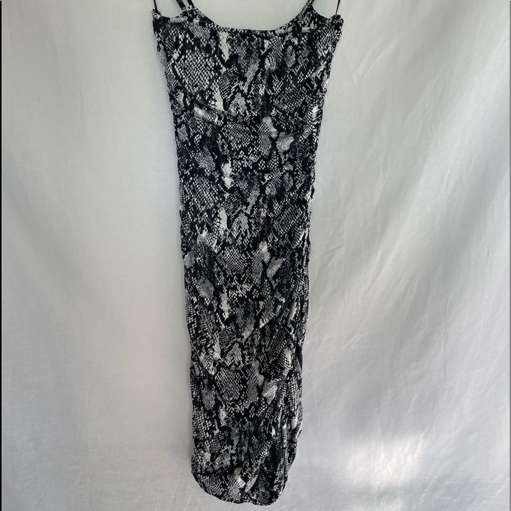 Snake Print Midi Dress - Picture 8 of 12